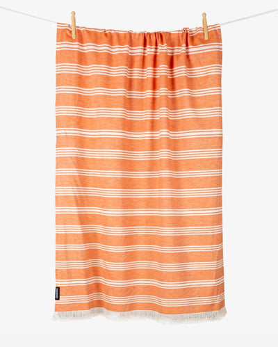 Bamboo & Cotton Blend Woven Bath Towel | Santa Fe Rust – Bath Linens on Brown Living™. SKU: WBT0014. Img 6.