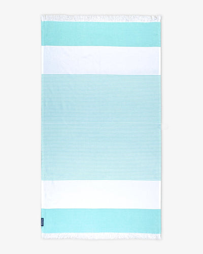 Bamboo & Cotton Blend Woven Bath Towels | Bali Green – Bath Linens on Brown Living™. SKU: WBT0015. Img 1.