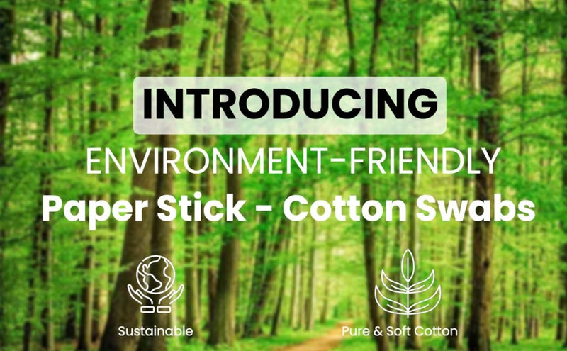 Bamboo Cotton Ear Buds with Bamboo Stick | Verified Sustainable Personal care on Brown Living™