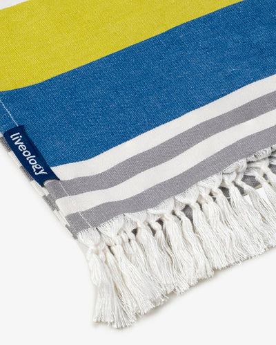 Bamboo & Ctton Blend Woven Everyday Bath Towel | Santorini – Bath Linens on Brown Living™. SKU: WBT006. Img 3.