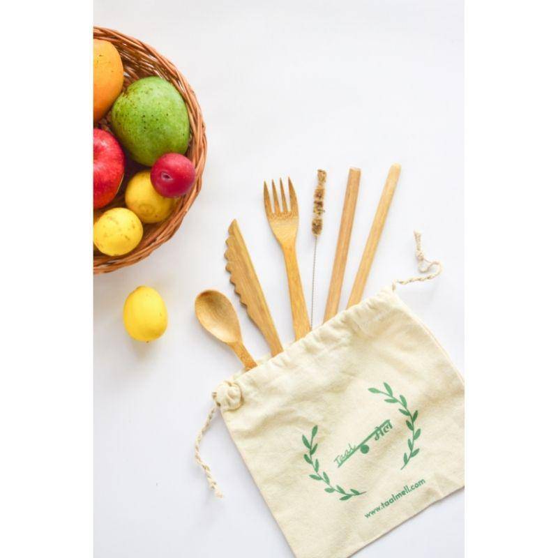 Bamboo Cutlery | Verified Sustainable by Brown Living™