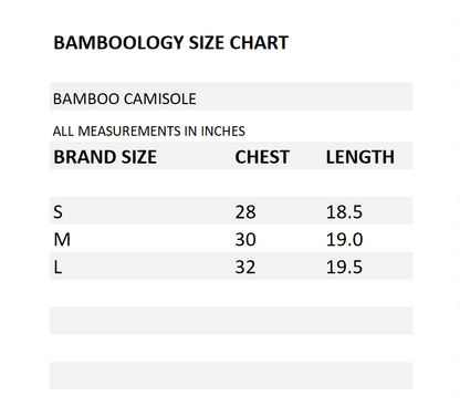 Bamboo Fabric Black Camisole - Pack of 2 | Verified Sustainable by Brown Living™