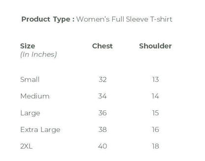 Bamboo Fabric Black Full Sleeves T-Shirt for Women | Verified Sustainable by Brown Living™