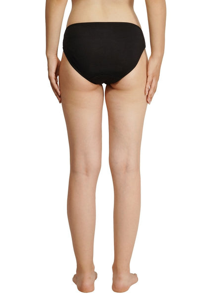 Bamboo Fabric Low Waist Panty Set of 2 – Womens Underwear by Bamboology available on Brown Living™. S . SKU: BTBIKINI05_BL3043. Img 9.