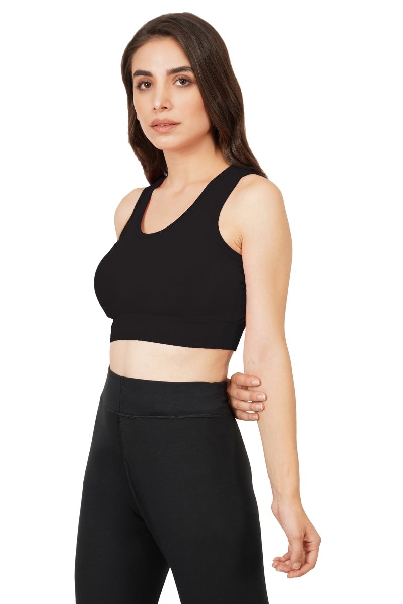 Buy Bamboo Fabric Sports Bra | Clean | Shop Verified Sustainable Products on Brown Living