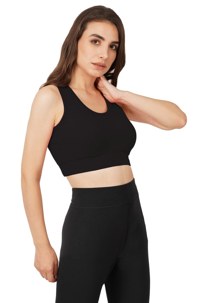 Bamboo Fabric Sports Bra | Clean | Verified Sustainable by Brown Living™