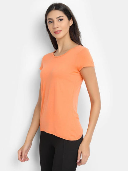 Bamboo Fabric T-Shirt For Women | Verified Sustainable by Brown Living™