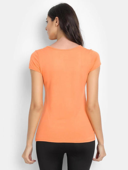 Bamboo Fabric T-Shirt For Women | Verified Sustainable by Brown Living™