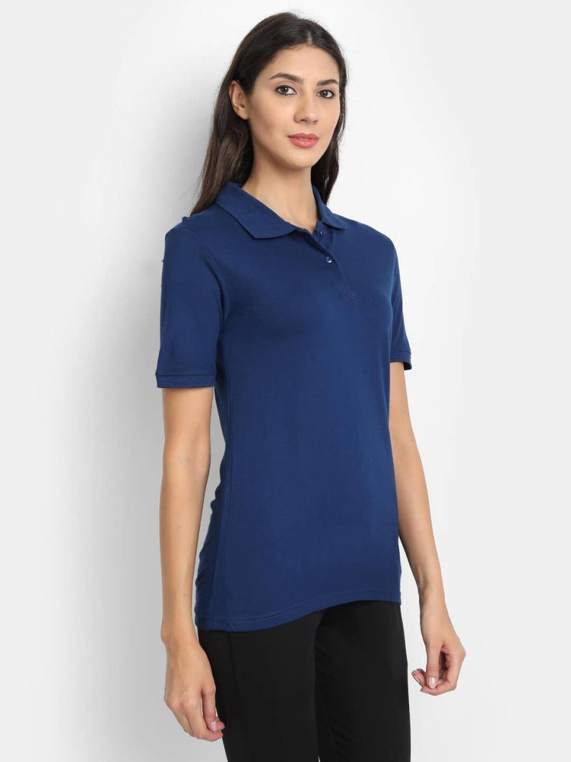Buy Bamboo Fabric Women's Polo Shirt | Shop Verified Sustainable Products on Brown Living