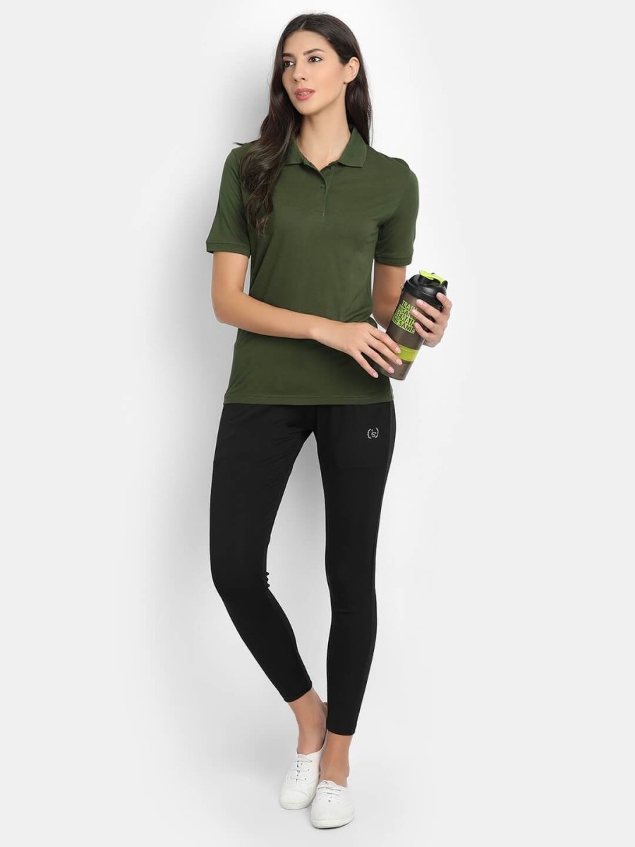 Bamboo Fabric Women's Polo Shirt | Verified Sustainable by Brown Living™