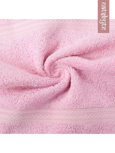 Bamboo Fiber Hand Towel - Pink – Bath Linens on Brown Living™. SKU: TET23.5. Img 2.