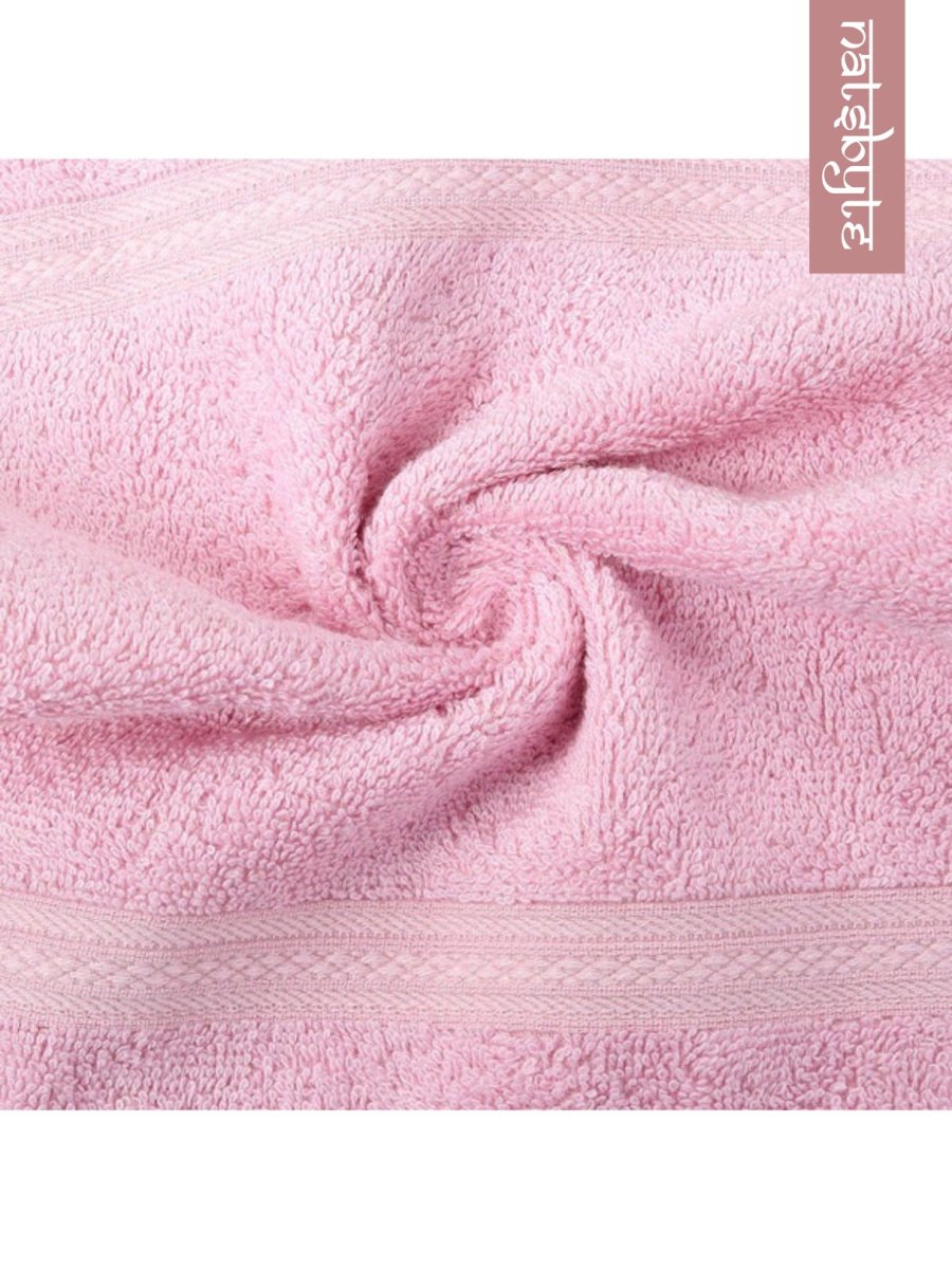 Bamboo Fiber Hand Towel - Pink | Verified Sustainable by Brown Living™