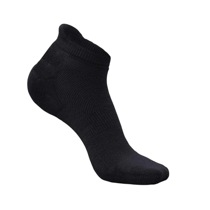 Bamboo Fiber Unisex Ankle Socks (Odour Free) - Black | Verified Sustainable by Brown Living™