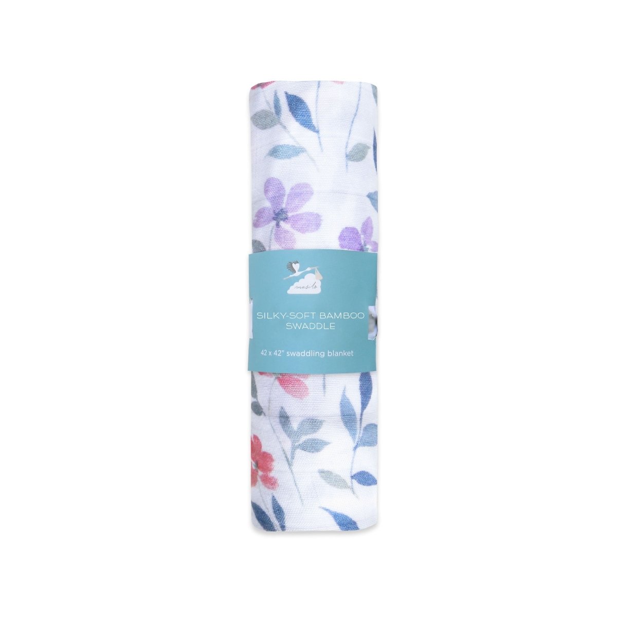 Bamboo Muslin Swaddle - Wildflower | Verified Sustainable by Brown Living™