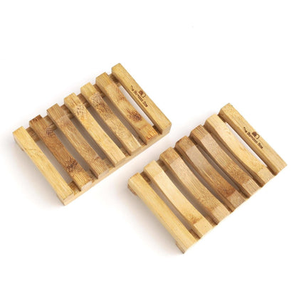 Bamboo Soap Tray | Handmade Soap Dish | Wooden Tray for Soap | Verified Sustainable by Brown Living™