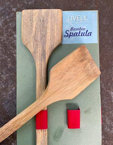 Buy Bamboo Spatula - Set of 2 | Shop Verified Sustainable Products on Brown Living