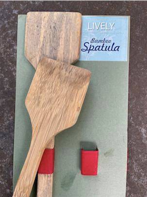 Buy Bamboo Spatula - Set of 2 | Shop Verified Sustainable Products on Brown Living