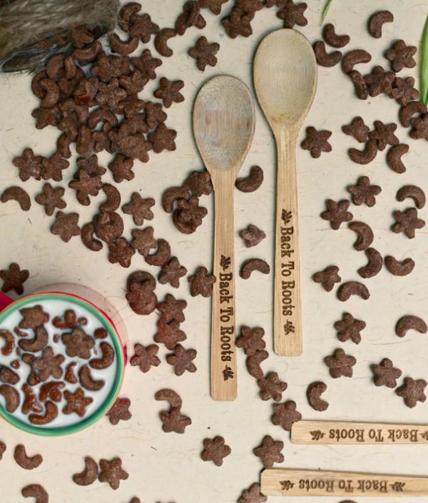 Buy Bamboo Spoon | Eco Friendly, Natural & Handmade | Set of 2 | Shop Verified Sustainable Products on Brown Living