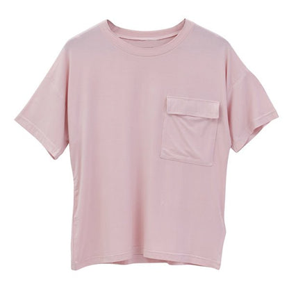 Bamboo T-shirt - Baby Pink | Verified Sustainable by Brown Living™