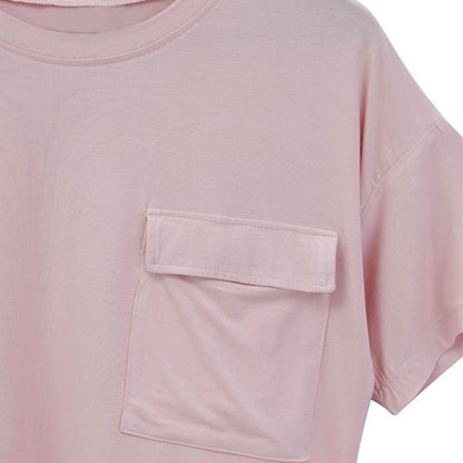 Bamboo T-shirt - Baby Pink | Verified Sustainable by Brown Living™