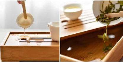 Bamboo Tea Tray - A Tea Tray Just For You | Verified Sustainable by Brown Living™