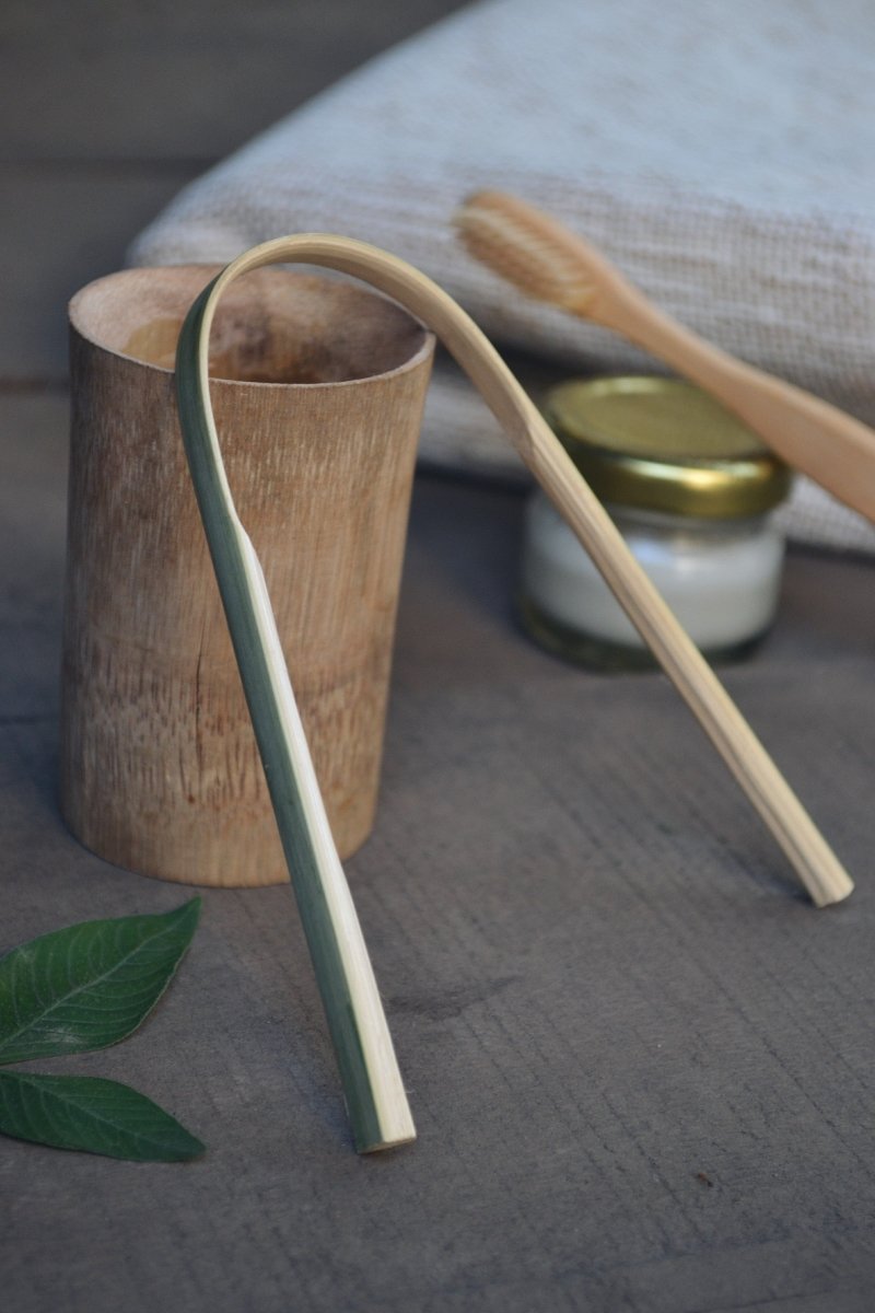 Bamboo Tongue Cleaner | Verified Sustainable by Brown Living™