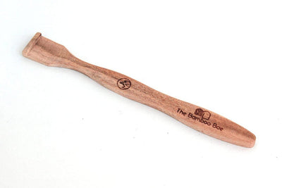 Bamboo Toothbrush and Tongue Cleaner with 2 Holders Combo | Oral Care Kit – Oral Care on Brown Living™. SKU: TBB - 15. Img 4.