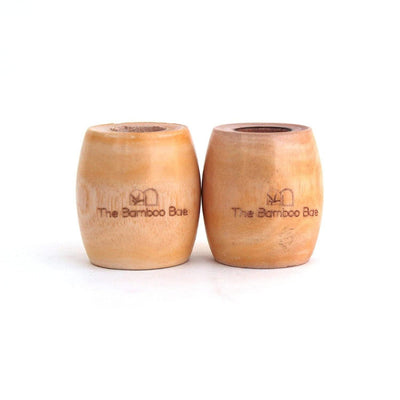 Bamboo Toothbrush and Tongue Cleaner with 2 Holders Combo | Oral Care Kit – Oral Care on Brown Living™. SKU: TBB - 15. Img 3.