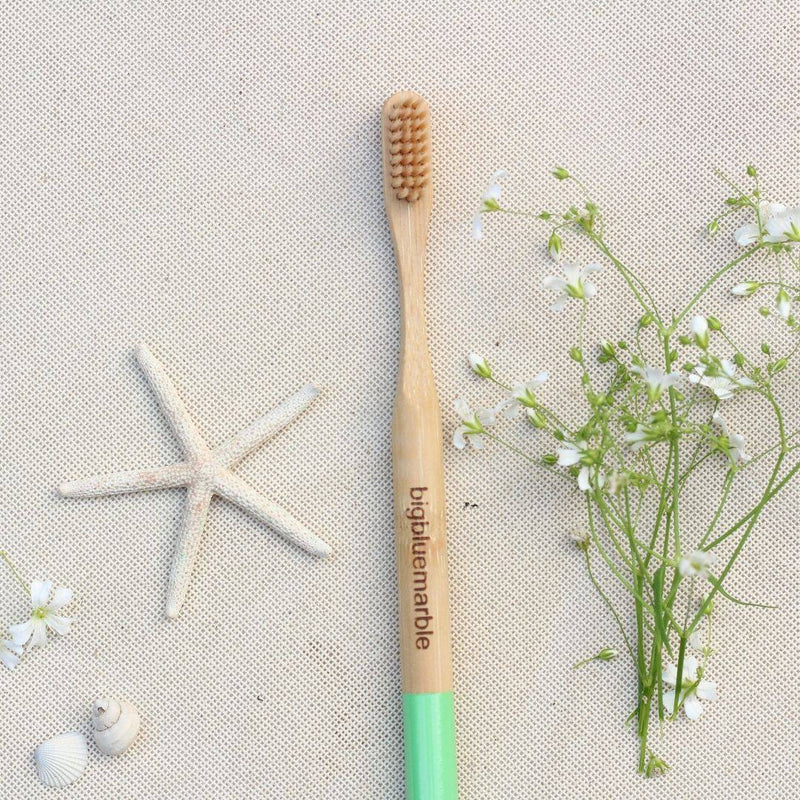 Buy Bamboo Toothbrush - Natural | Shop Verified Sustainable Products on Brown Living