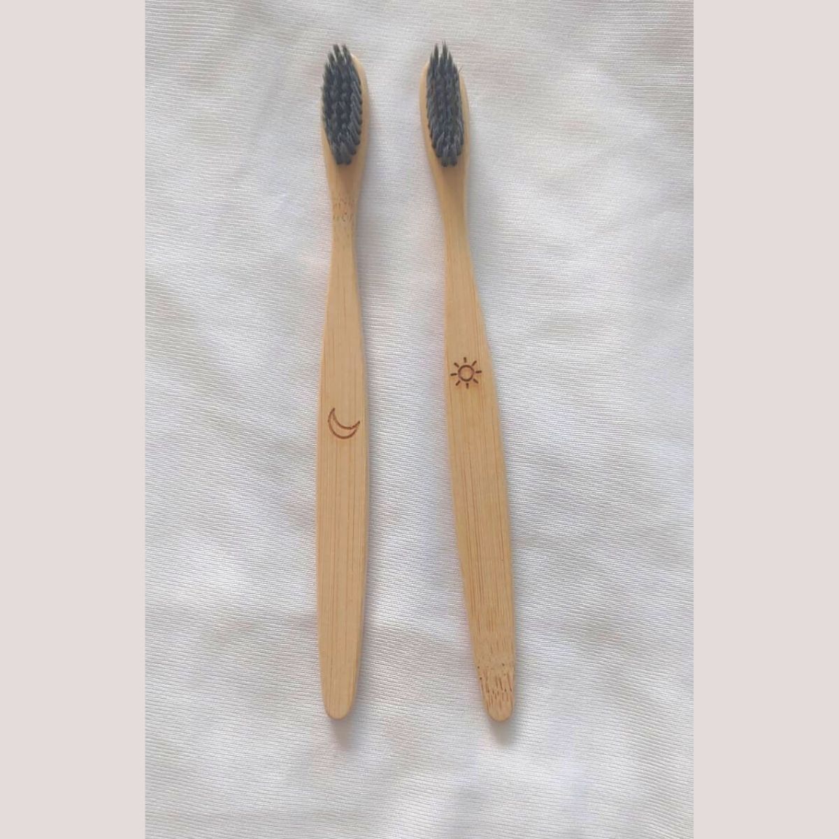 Bamboo Toothbrush - Pack of 2 | Verified Sustainable by Brown Living™