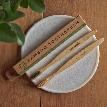 Bamboo Toothbrush - Pack of 2 | Verified Sustainable by Brown Living™