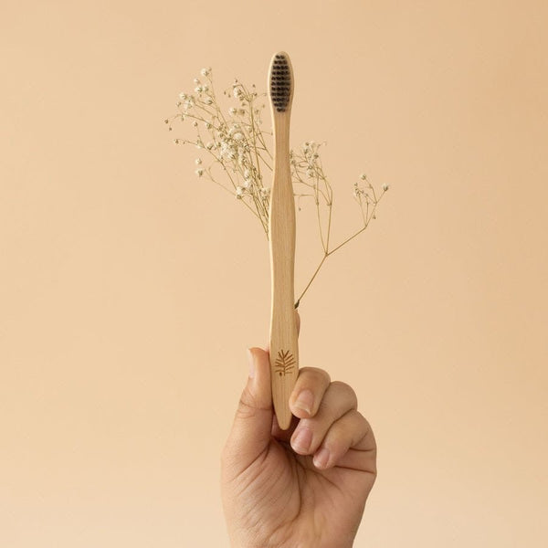 Buy Bamboo Toothbrush - Pack of 2 | Shop Verified Sustainable Tooth Brush on Brown Living™