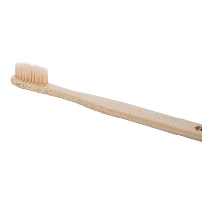 Bamboo Toothbrush With Plant Based Bristles Pack of 4 | Verified Sustainable by Brown Living™