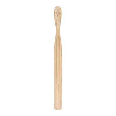 Bamboo Toothbrush With Plant Based Bristles Pack of 4 – Tooth Brush on Brown Living™. SKU: BAMBOOLOGY - BTAW21TB61. Img 5.