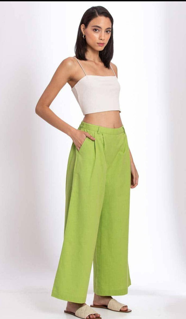Buy Basic Pants - Green | Shop Verified Sustainable Products on Brown Living