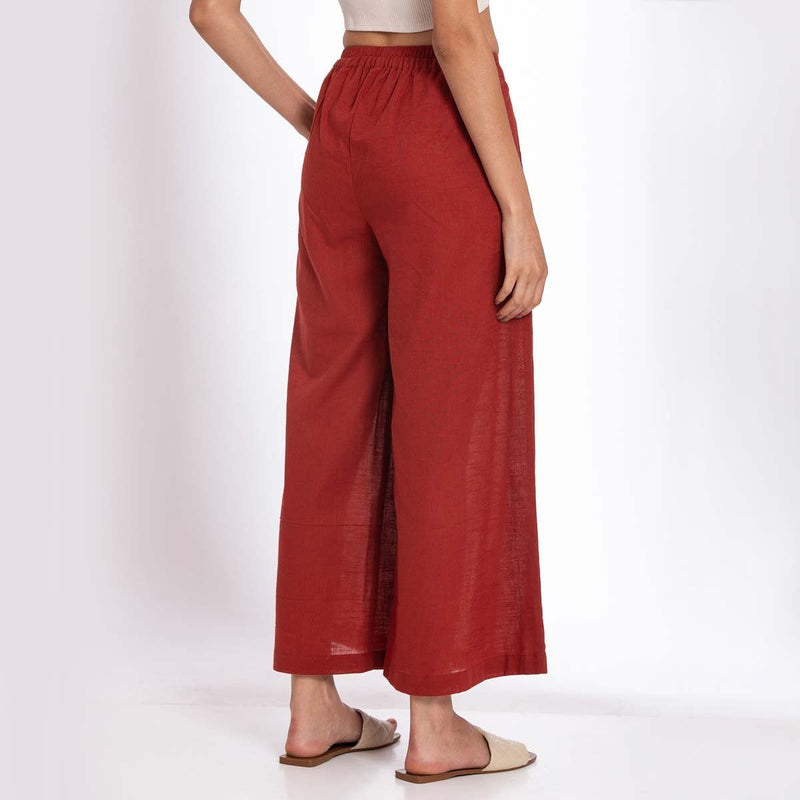 Basic Pants - Warm Red | Verified Sustainable by Brown Living™