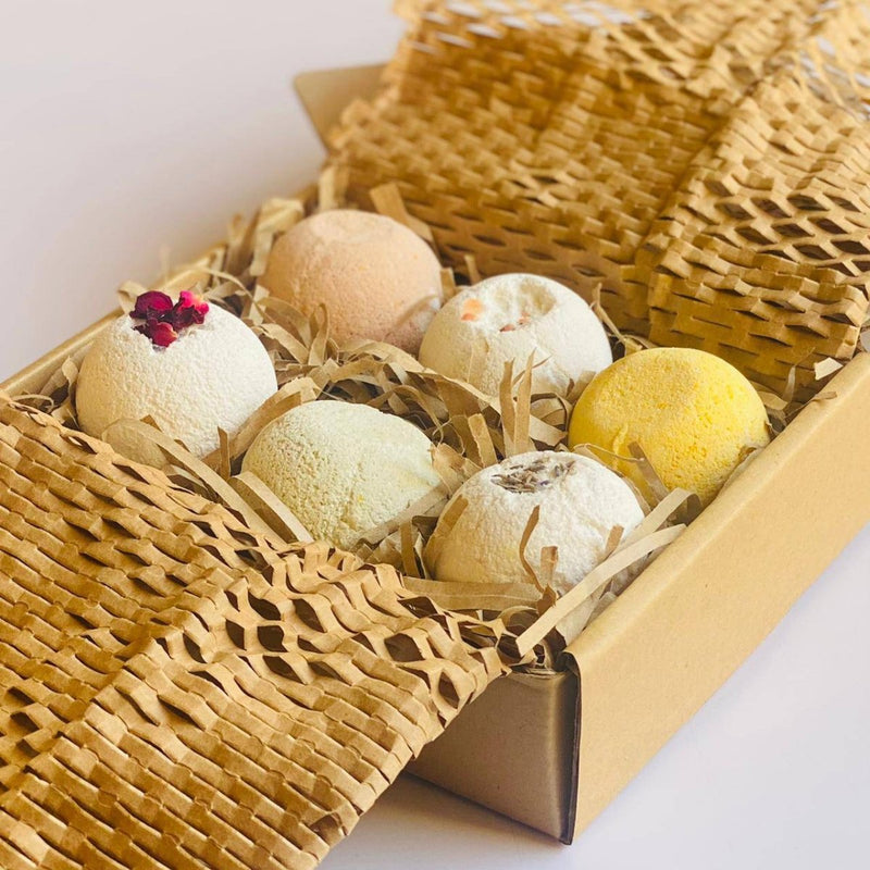 Bath Bomb Box - Limited Edition (Pack of 6) | Verified Sustainable Body Soap on Brown Living™