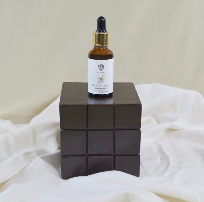 Buy Bath & Post Shower Oil- Intense Nourish Fragrance Free- 30 ml | Shop Verified Sustainable Products on Brown Living