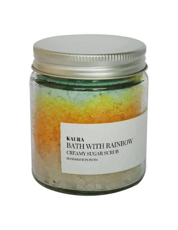 Buy Bath with Rainbow Creamy Sugar Scrub | Shop Verified Sustainable Body Scrub on Brown Living™