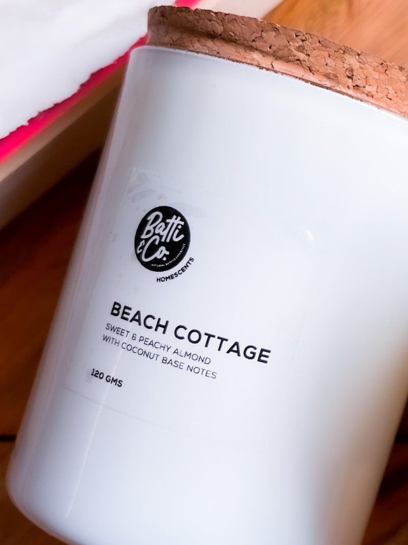 Buy Beach Cottage Soy Candle- Pack of 1 | Shop Verified Sustainable Candles & Fragrances on Brown Living™