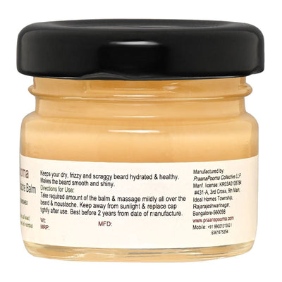 Beard and Moustache Balm - 25 g – Beard Oil on Brown Living™. SKU: SKUB17. Img 2.