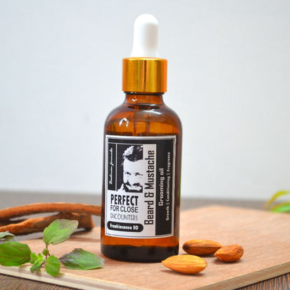 Beard & Mustache Oil | Bergamot & Frankincense accents | Verified Sustainable by Brown Living™