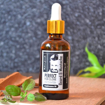 Beard & Mustache Oil | Bergamot & Frankincense accents | Verified Sustainable by Brown Living™