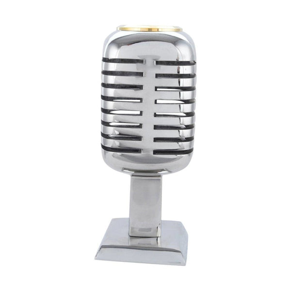 Buy Beautiful Microphone Pen Stand Aluminum 17.5" | Shop Verified Sustainable Desk Organizers on Brown Living™