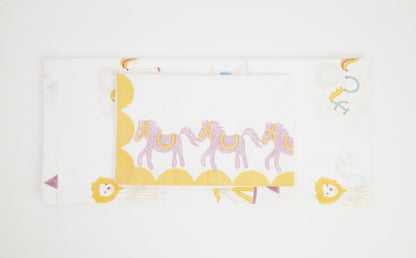 Bed Set - I Am Going To The Circus - Yellow | Verified Sustainable by Brown Living™