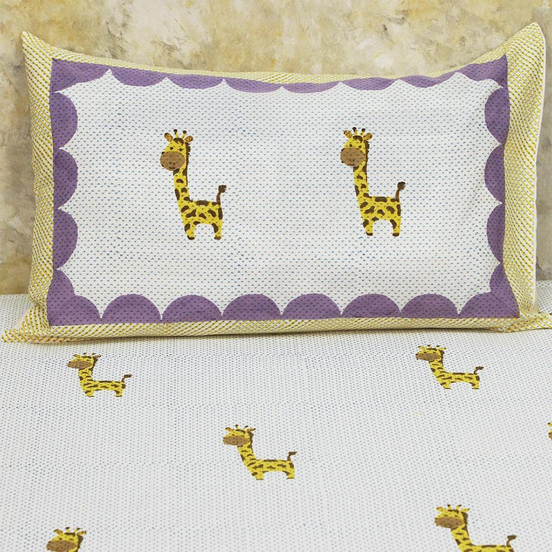 Buy Bed Set - My Best Friend Gira The Giraffe - Blue | Shop Verified Sustainable Products on Brown Living