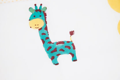 Bed Set - My Best Friend Gira The Giraffe - Teal | Verified Sustainable by Brown Living™