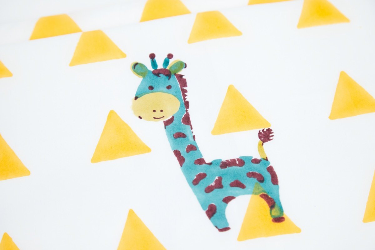 Bed Set - My Best Friend Gira The Giraffe - Yellow | Verified Sustainable by Brown Living™