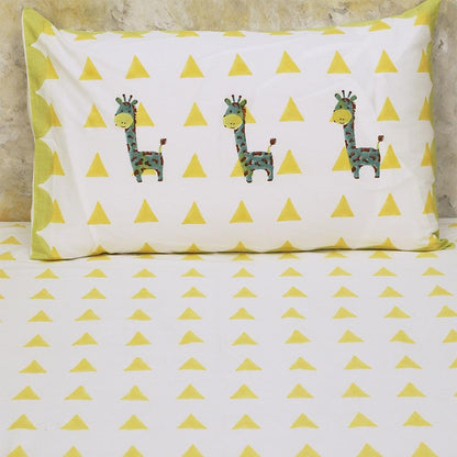 Bed Set - My Best Friend Gira The Giraffe - Yellow | Verified Sustainable by Brown Living™