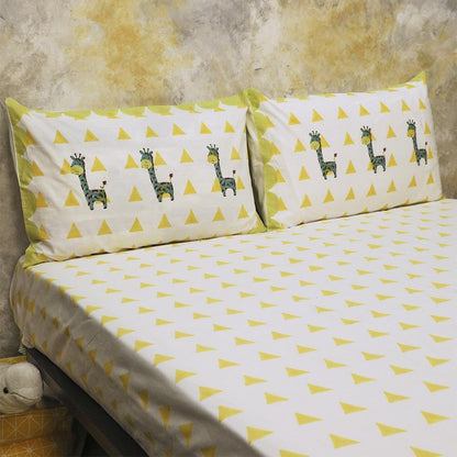 Bed Set - My Best Friend Gira The Giraffe - Yellow | Verified Sustainable by Brown Living™